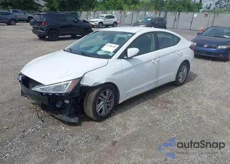 2020 Hyundai Elantra Sel из США, поврежденный, VIN 5NPD84LF2LH628019